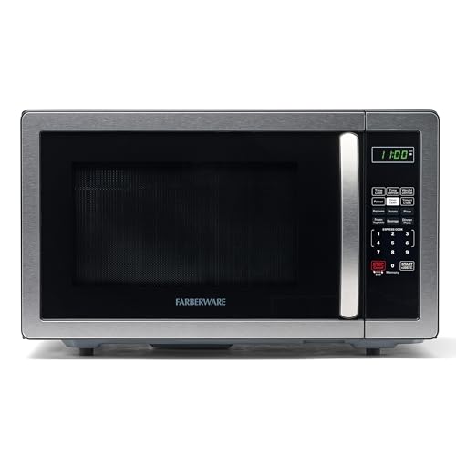 Farberware 1.1 Cu. Ft. Countertop Microwave front view