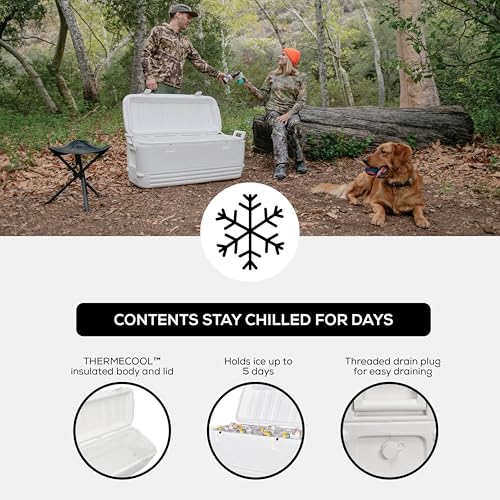 Igloo Polar 120 Qt. Cooler side profile
