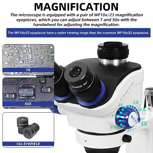 TX-350E Microscope with 4K Camera and WF10x Eyepieces