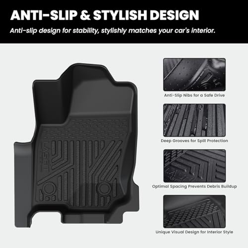 Second row rear floor mat
