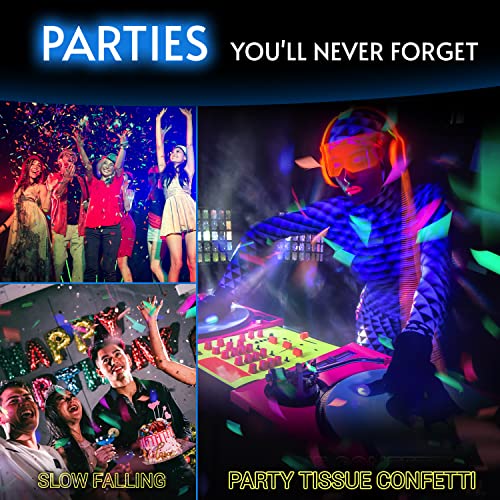 Large 1.6-inch party confetti