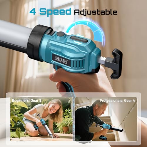 Effortless caulk application tool