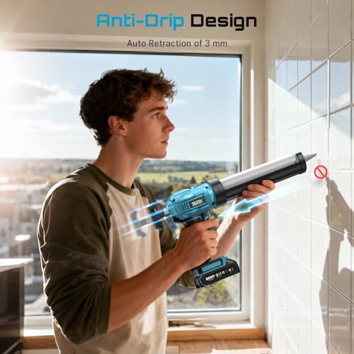 No-drip precision caulking technology