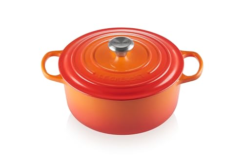 Le Creuset 5.5 qt Dutch Oven in Flame