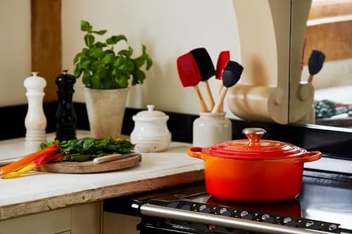 Le Creuset Dutch oven interior view