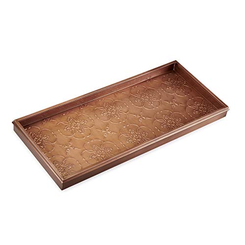 Good Directions Medallions copper boot tray
