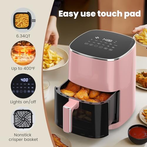 Control panel of Sweetcrispy 12-in-1 air fryer