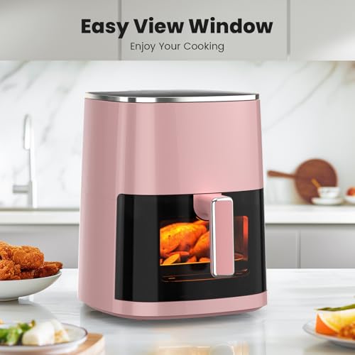 Top view of Sweetcrispy square air fryer basket