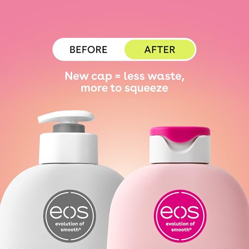 eos Shea Better Jasmine Peach Lotion bottle