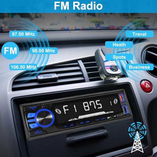 Included wireless remote control for car stereo