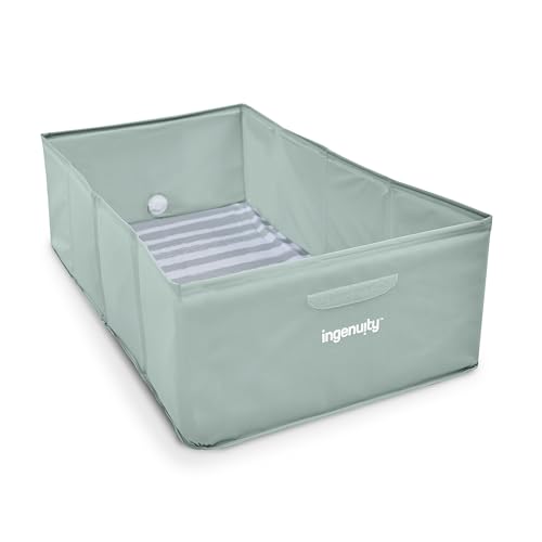 Side profile showing the Ingenuity Tuckaway tub drain plug