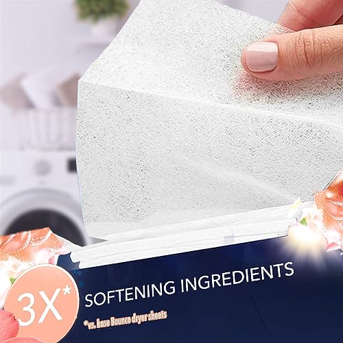 Instructions for using Downy Infusions dryer sheets
