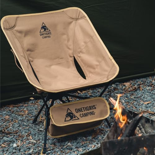 ONETIGRIS Tigerblade Camping Chair folded in carrying bag