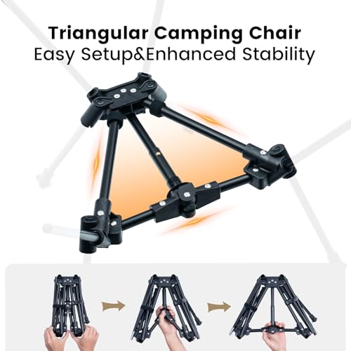 ONETIGRIS Tigerblade camping chair set up outdoors
