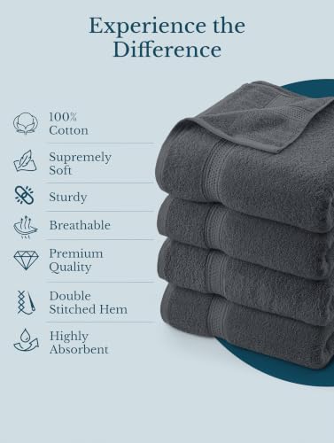 Utopia bath towel set for bathroom interior