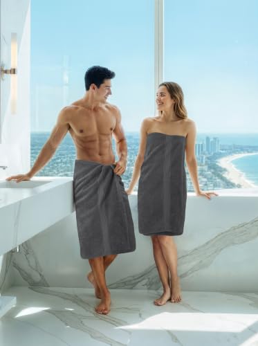 Utopia premium bath towels neatly arranged