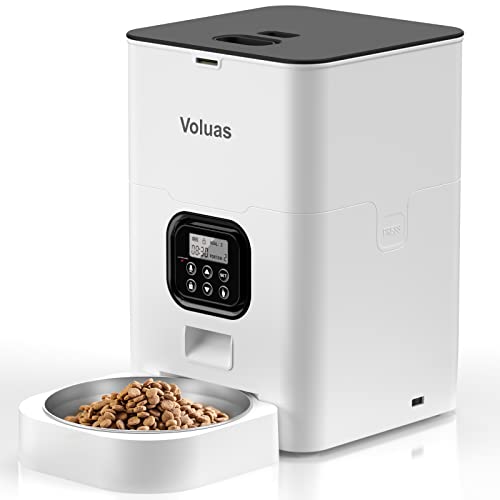 Voluas 4L Automatic Cat Feeder front view