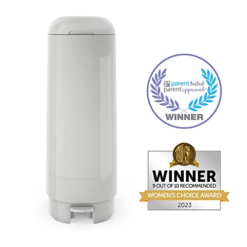 Diaper Genie Pail with Easy Roll Refill installed