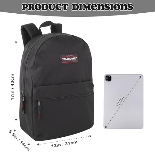 Adjustable padded shoulder straps of Trail maker backpack