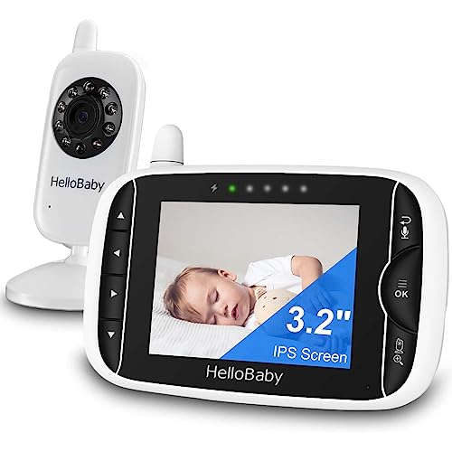 HelloBaby HB32 3.2 Inch Video Baby Monitor front view