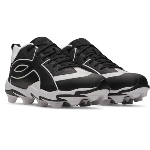 Under Armour baseball cleats synthetic upper texture