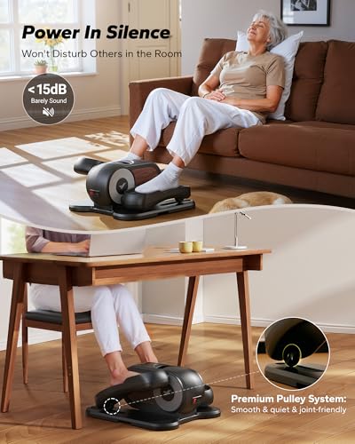 Quiet MERACH leg exerciser for home or office