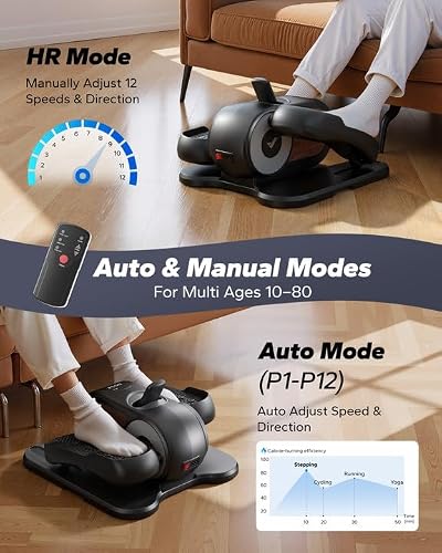 MERACH elliptical with dual auto & manual modes