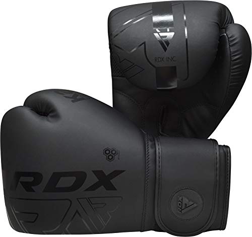 RDX logo detail on training glove thumb