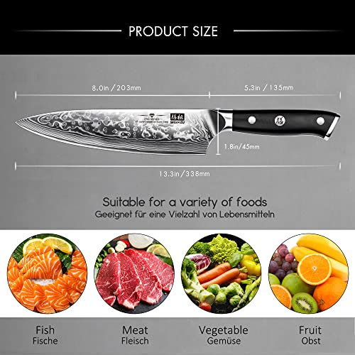 SHAN ZU knife showing the ergonomic handle balance