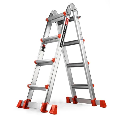 Soctone 14 Ft Multi-Position Ladder