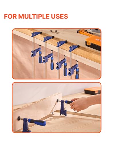 Bar clamp adjustment feature