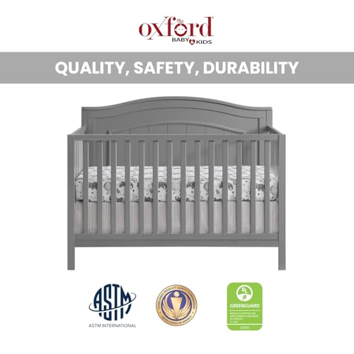 Dove Gray crib with shiplap detail