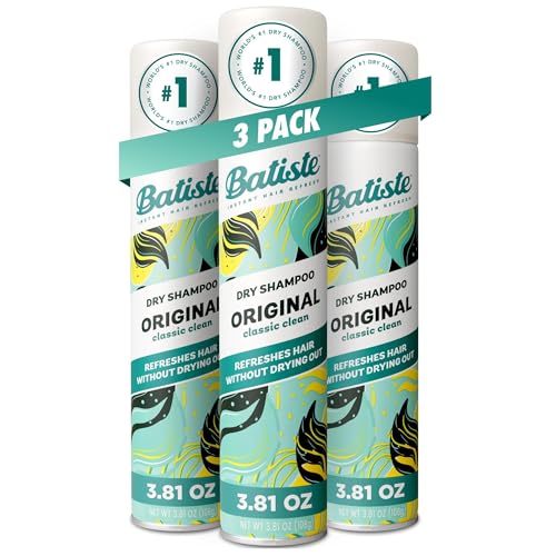 Batiste Original Dry Shampoo 3-pack bottles