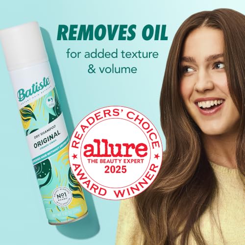 Batiste hair care brand logo and product