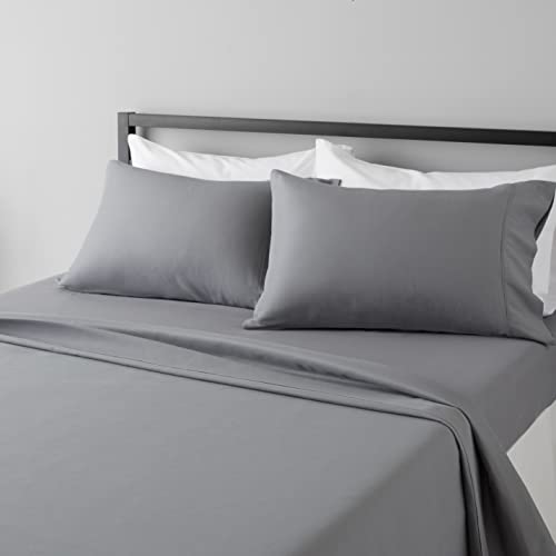 Basics Full size bed sheet set in Dark Gray