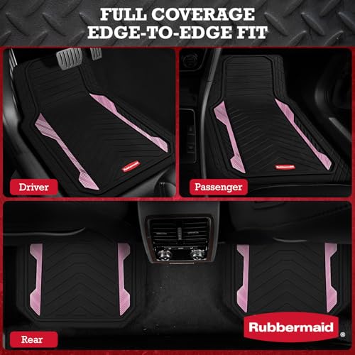 Trim-to-fit car mat layout