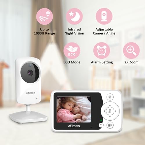 Portable VTimes VT31 monitor with 2.4 inch screen