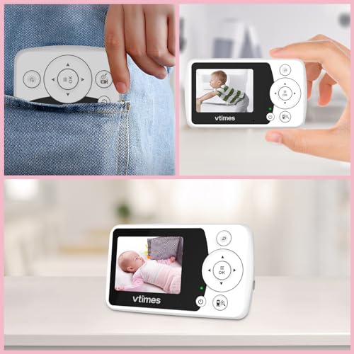 VTimes VT31 2.4 inch baby monitor packaging