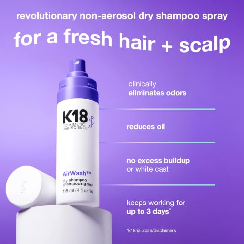 K18 AirWash packaging details