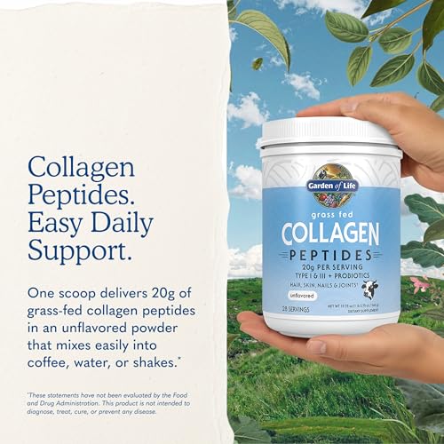 Collagen powder mixed into a morning smoothie