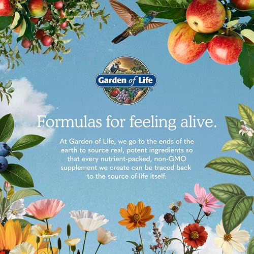 Top view of the Garden of Life collagen container