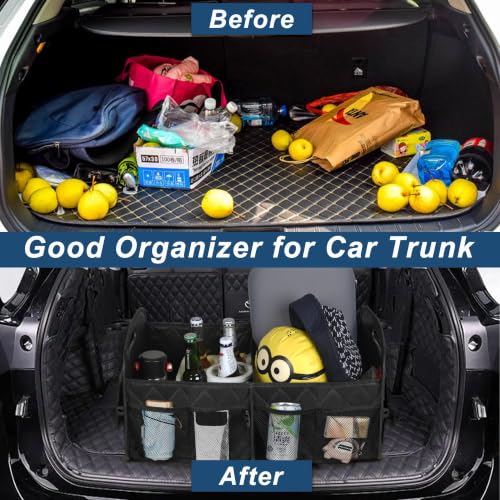 Car accessory storage in SUV