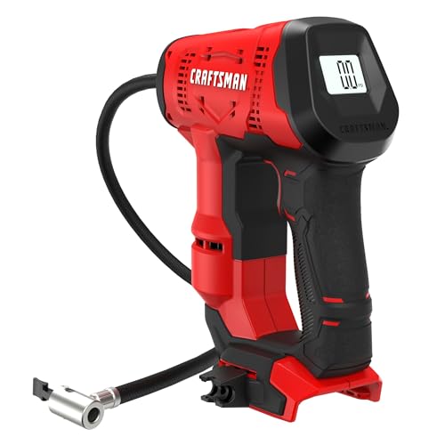 CRAFTSMAN V20 Cordless Tire Inflator front view