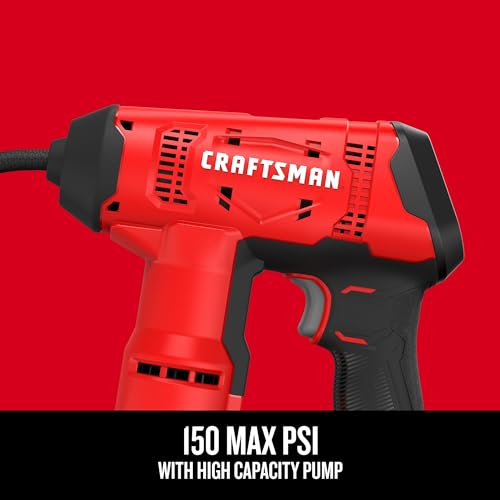CRAFTSMAN inflator hose and nozzle storage