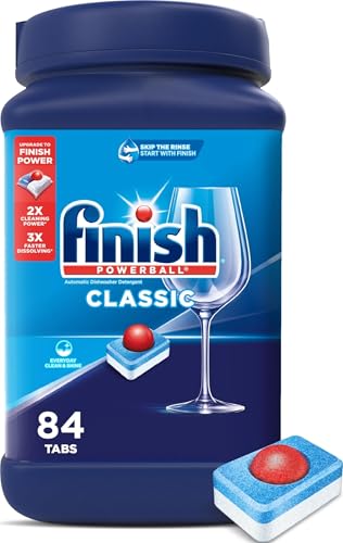 Finish Powerball Dishwasher Pods 84ct front packaging