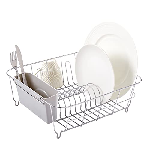 Sweet Home Collection 2 Piece Dish Drying Rack front view