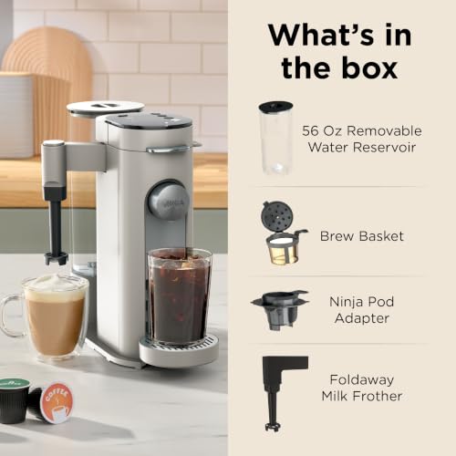 Ninja coffee maker brewing a specialty drink