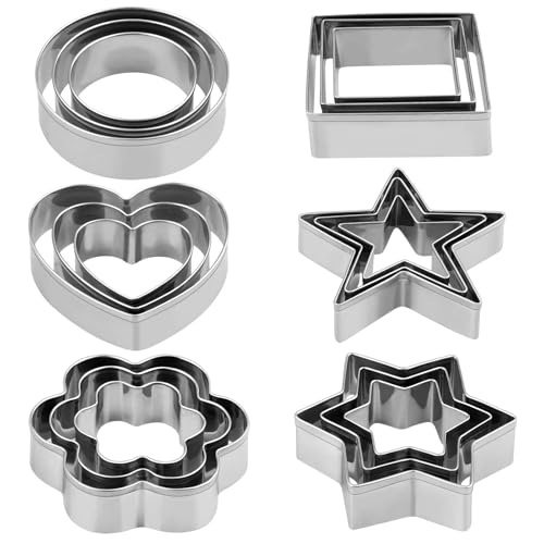 CMCYFLY Stainless Steel Cookie Cutters Set main view