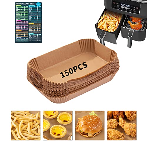 Ecfvtp 150PCS disposable air fryer liners for Ninja DZ201/401