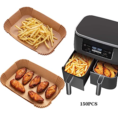 Stack of 150PCS disposable air fryer accessory liners
